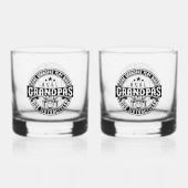 Some Grandpas Play Bingo Real Grandpas Ride Motorc Whiskyglas (Rückseite)