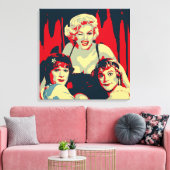 Some like it hot Pop Art Leinwanddruck (Insitu (Wohnzimmer))