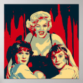 Some like it hot Pop Art Poster (Vorne)