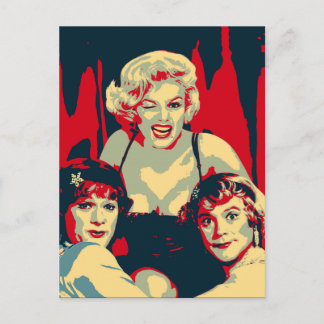 Some like it hot Pop Art Postkarte