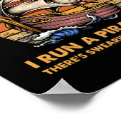 Some Mamas Run A Tight Ship Funny Mother's Day Poster (Ecke)