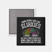 Some People Are Like Slinkies Funny Humor Retro Sa Magnet (Vorderseite/Rückseite)
