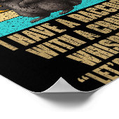 Some People Have Guardian Angels I Have A Raccoon Poster (Ecke)