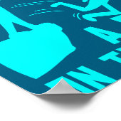 Some People Just Need A Pat On The Back Sarcastic Poster (Ecke)