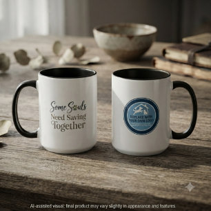 Some Souls Need Saving Together Rescue Logo Tasse