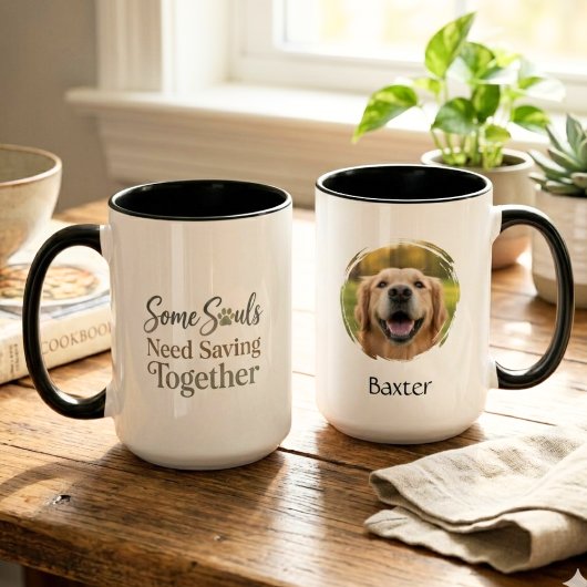 Some Souls Need Saving Together Tierrettung Tasse