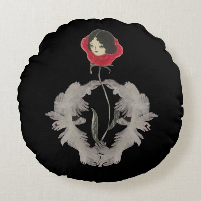 Some Zeitgeist — Core Collection (Diptych) Rundes Kissen (Vorderseite)