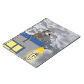 Somebird - Katze Notizblock (Linke Seite)