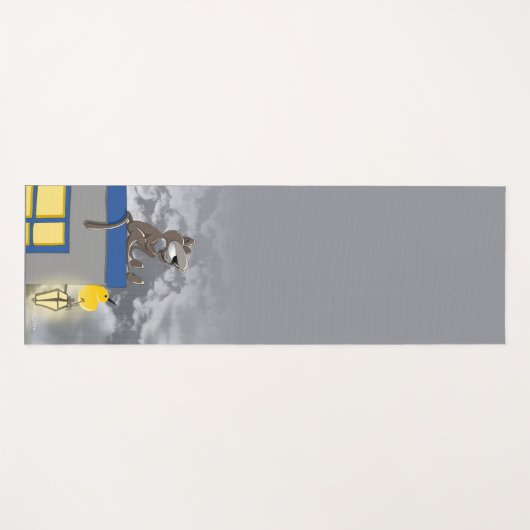 Somebird - Katze Yogamatte (Vorderseite (Horizontal))