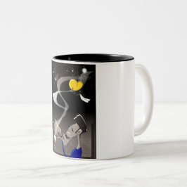 Somebird - Zeit für Kaffee Zweifarbige Tasse