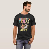 Somebody s Feral Aunt Mushroom Cat Wild Auntie Gro T-Shirt (Vorne ganz)