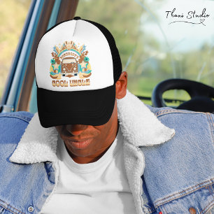 Somebodys Cool Oncle Vintage Car Retro 80er Vibe Truckerkappe