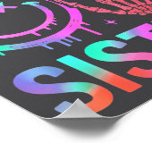 Somebody's Mean Sister Funny Humor Quote Funny Sis Poster (Ecke)