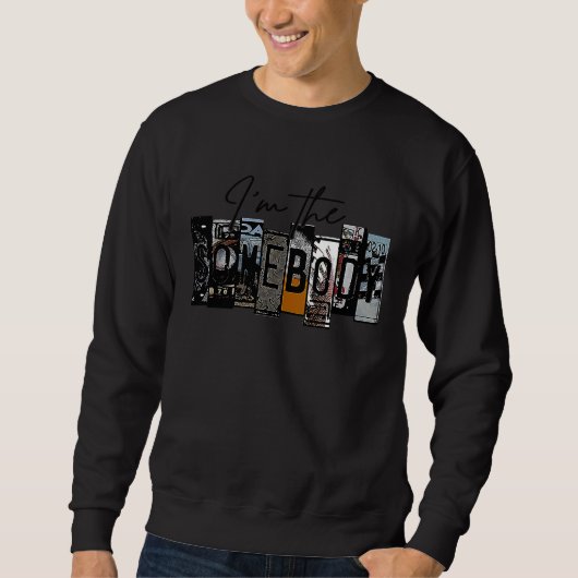 Somebody's Problem I'm The Somebody Western Couple Sweatshirt (Vorderseite)