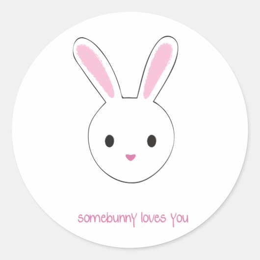 Somebsonnige Lieben, die du aufklemmst Runder Aufkleber (Vorderseite)