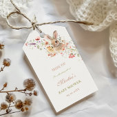 Somebunny auf dem Weg Ostern Wildblume Babydusche Geschenkanhänger