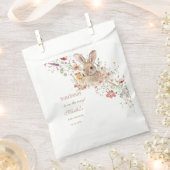 Somebunny auf dem Weg Ostern Wildblume Babydusche Geschenktütchen (Ausgeschnitten)