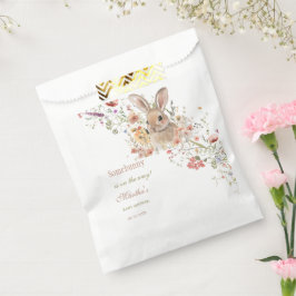 Somebunny auf dem Weg Ostern Wildblume Babydusche Geschenktütchen