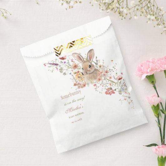 Somebunny auf dem Weg Ostern Wildblume Babydusche Geschenktütchen (Versiegelt)