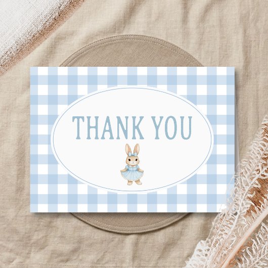Somebunny Baby Shower Dankeskarte