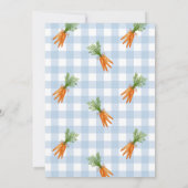 Somebunny Baby Shower Einladung (Rückseite)