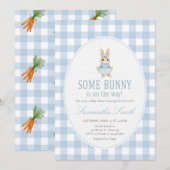 Somebunny Baby Shower Einladung (Vorne/Hinten)