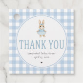 Somebunny Baby Shower Geschenkanhänger (Vorderseite)