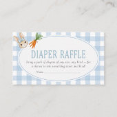 Somebunny Baby Shower Windel-Raffle Begleitkarte (Vorderseite)