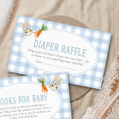 Somebunny Baby Shower Windel-Raffle Begleitkarte