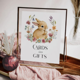 Somebunny Baby Showkarten und Geschenkposter Poster
