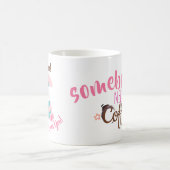 Somebunny braucht Kaffee Niedlich Ostern Geschenk Kaffeetasse (Mittel)