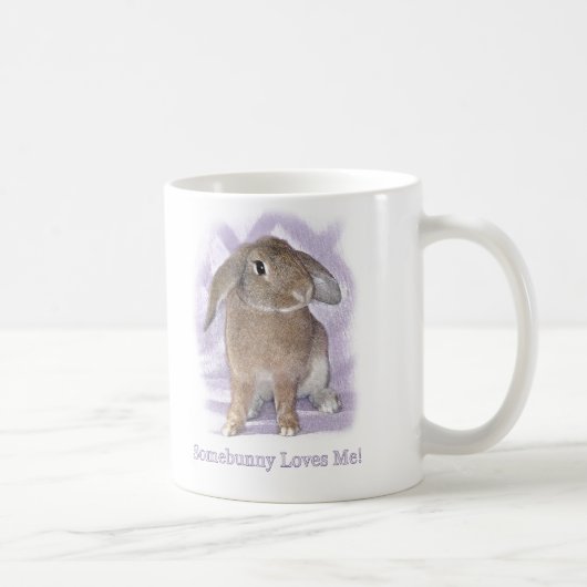 Somebunny - große Tasse (Rechts)
