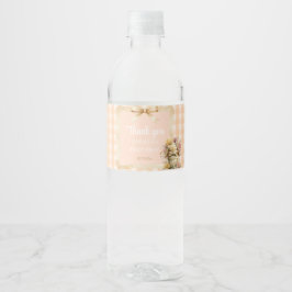 Somebunny is Turning One Food & Beverage Label Set Wasserflaschenetikett