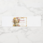 Somebunny is Turning One Food & Beverage Label Wasserflaschenetikett (Einzelnes Label)