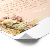 Somebunny is Turning One Milestone Poster (Ecke)