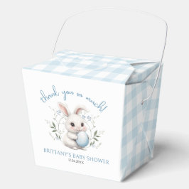 Somebunny ist auf dem Way Boy Easter Baby Shower Geschenkschachtel