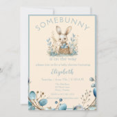 Somebunny ist unterwegs einladung (Vorderseite)