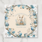 Somebunny ist unterwegs geschenkanhänger (Vorderseite)