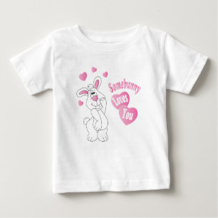 Somebunny Liebe You Ostersonne Baby T-shirt