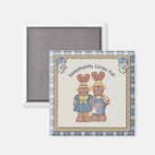 Somebunny Lieben Me - Magnet (Vorderseite/Rückseite)