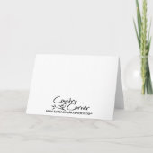 Somebunny Lieben Sie! Häschen-Fotografie Feiertagskarte (Rückseite)