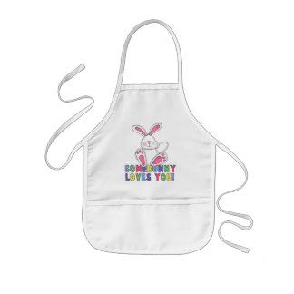 SomeBunny Lieben Sie Kinderschürze