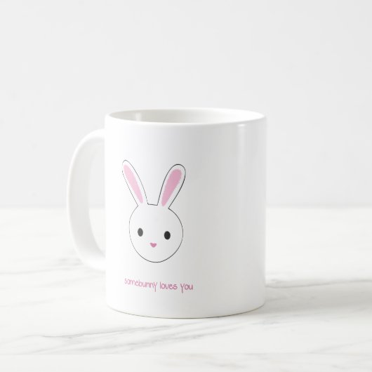 Somebunny Lieben Sie Tasse (Vorderseite Links)