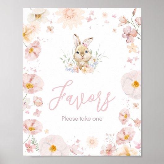 Somebunny Rabbit Baby Duwer Favorits Poster (Vorne)
