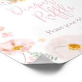 Somebunny Rabbit Babydusche Windelwindeln Poster (Ecke)