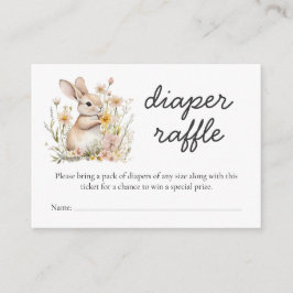 Somebunny Special Diaper Frühjahrsdusche Begleitkarte