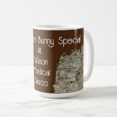Somebunny Special Employee Team Brown Bunny Bunny Kaffeetasse (VorderseiteRechts)