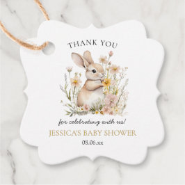 Somebunny Special Wildblumen Frühjahrsdusche Geschenkanhänger