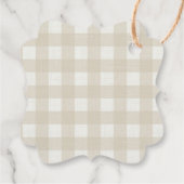 Somebunny Special Wildblumen Frühjahrsdusche Geschenkanhänger (Rückseite)