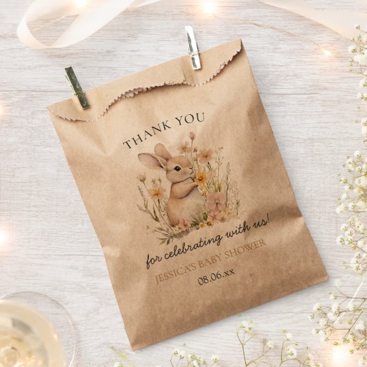 Somebunny Special Wildblumen Frühjahrsdusche Geschenktütchen (Ausgeschnitten)